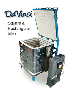 Davinci Square and Rectangular Kilns replace oval kilns