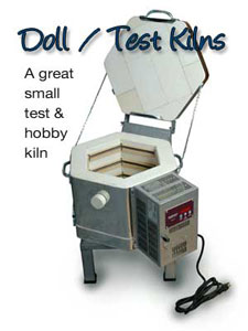 Doll Test Kilns for glaze testing
