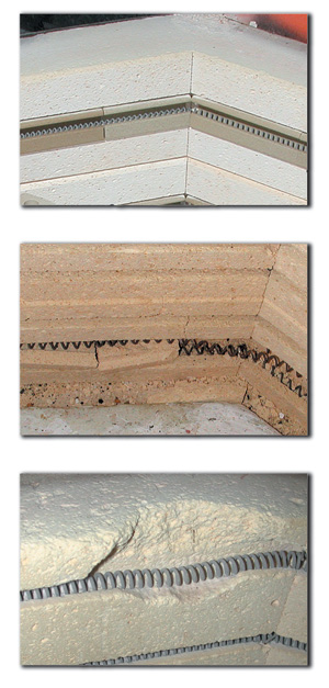 Images of broken brick and the solution