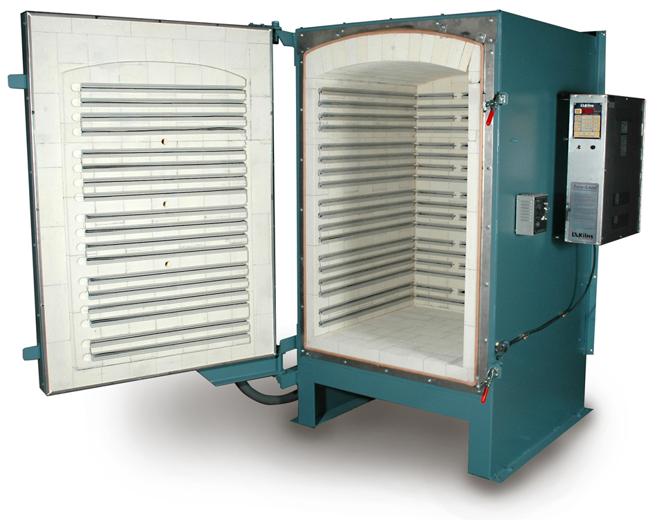 L&L Easy-Load Front-Loading Production Kiln up to 25 cubic feet
