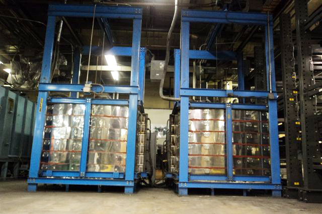 Jumbo Bell-Lift Kilns used for ceramic armor processing