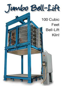 Very large Bell-Lift Kilns