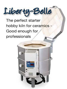 Liberty-Belle Kilns for Hobby Ceramics and Pottery