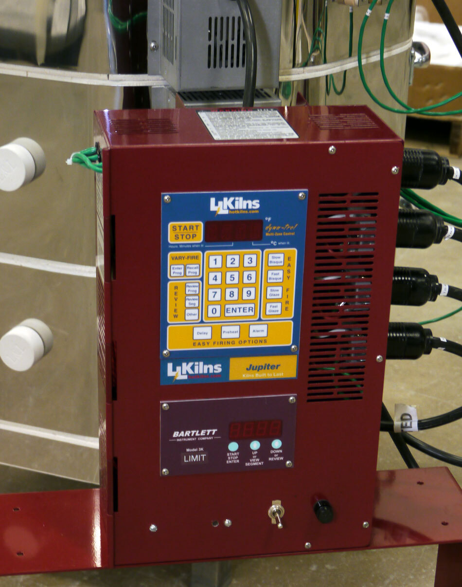 Jupiter Control panel with a High Limit Back Up Control shown