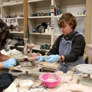 Community ceramic class, MFA ceramic programs, k-12 programs